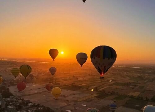 Private Luxor Day Trip from Hurghada with Hot Air Balloon